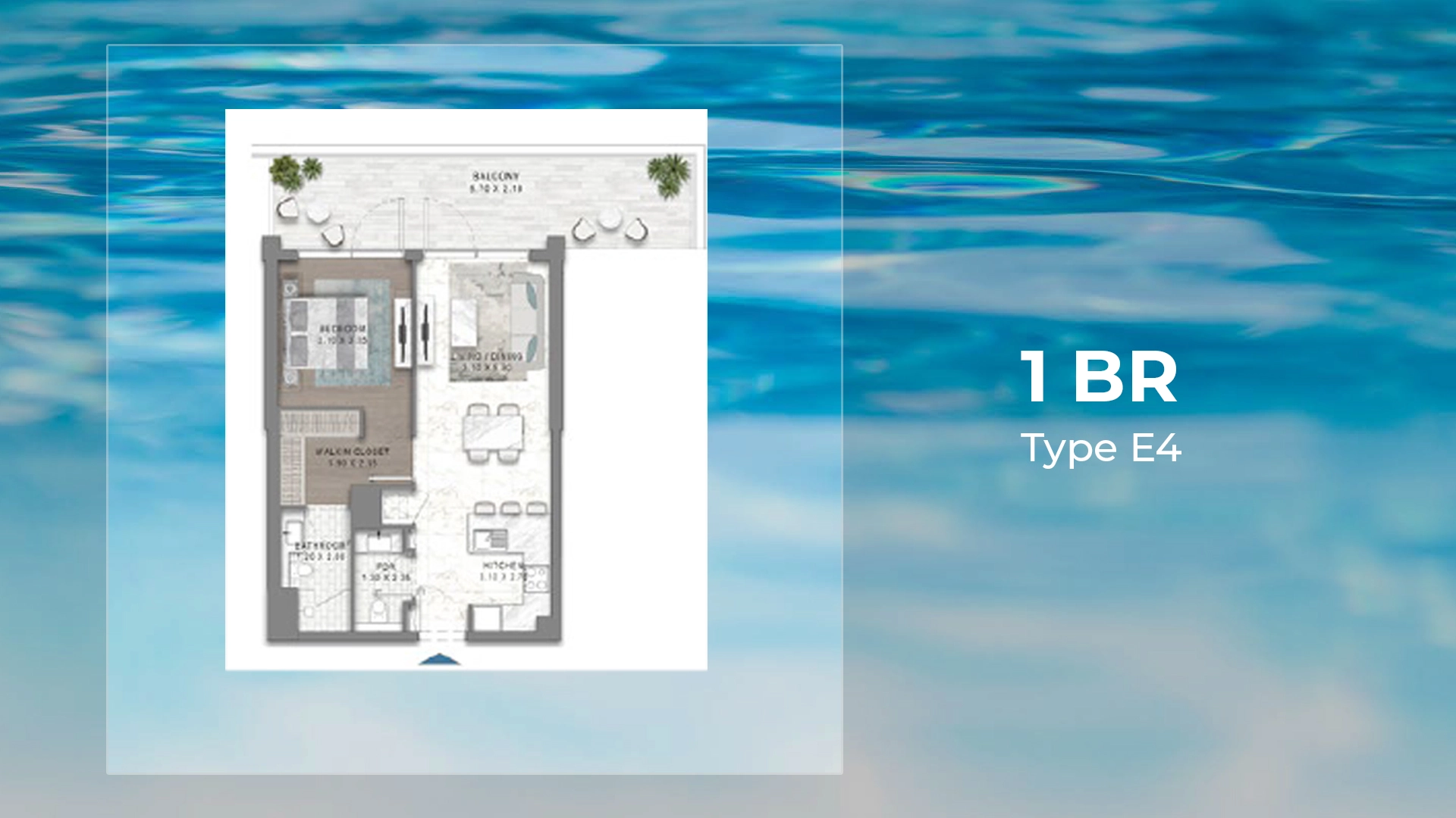 1 BR - Type A